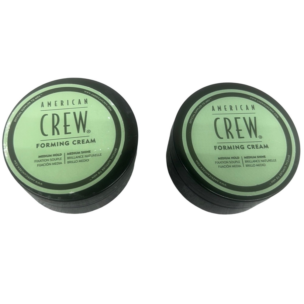 American Crew Forming Cream Medium Hold Medium Shine‎ 1.7oz Lot of 2 2253873000